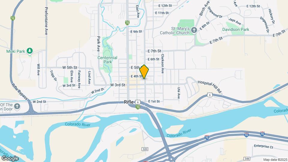 323 Whiteriver Ave Map and Location Details