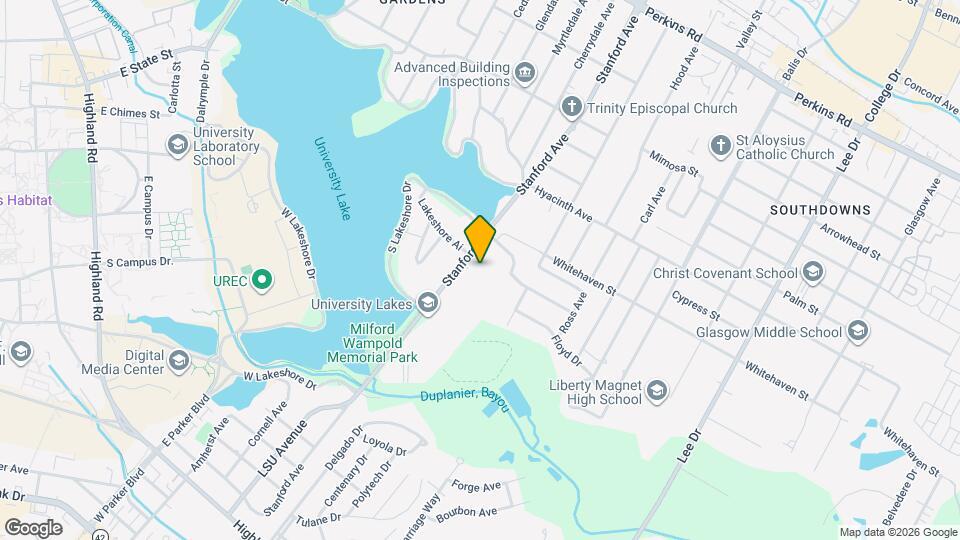 1280 Stanford Ave Map and Location Details