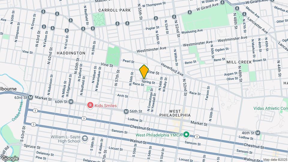 5501 Spring St Map and Location Details