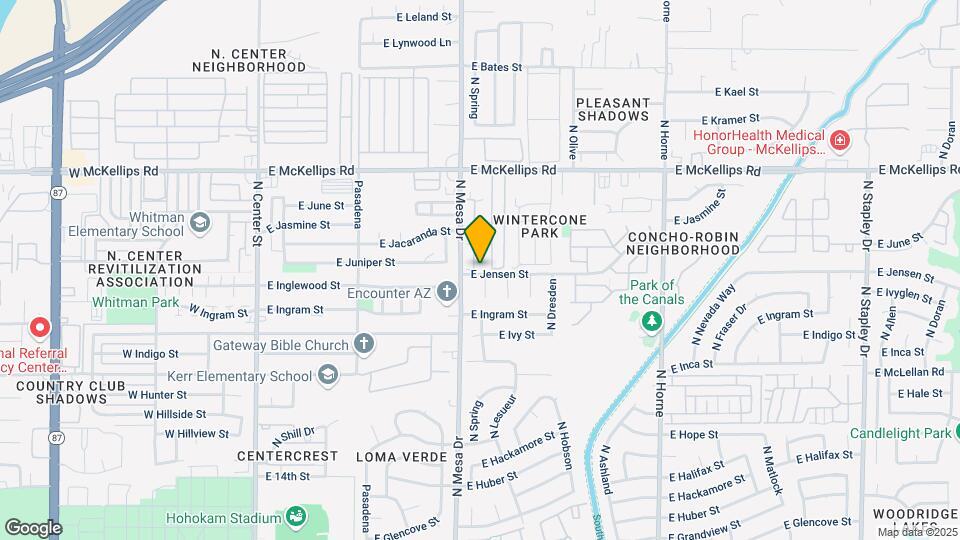 1801 N Spring Mapa y Detalles de la Ubicación