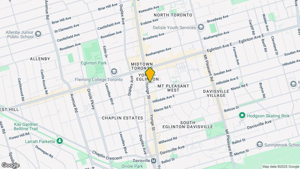 2181-2181 Yonge St Map and Location Details