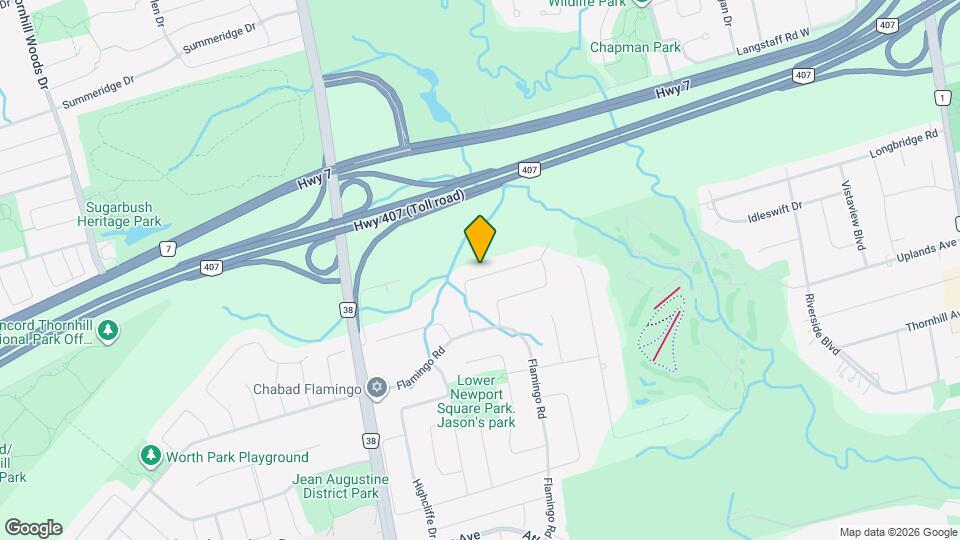 181 Glenforest Dr Map and Location Details