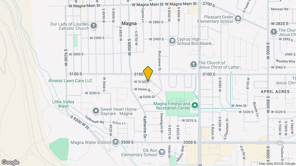 8701 W 3150 S Map and Location Details