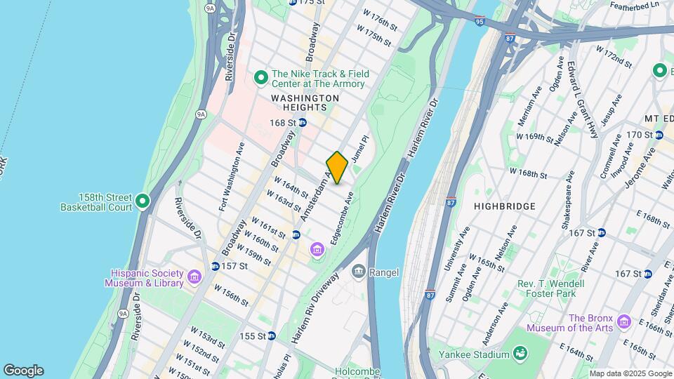 471 W 165th St Map and Location Details