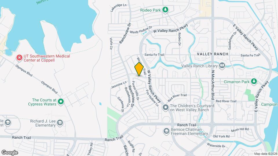 1023 Candlewood Tr Map and Location Details