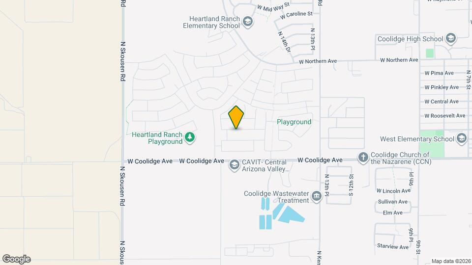 1711 W Wilson Ave Map and Location Details