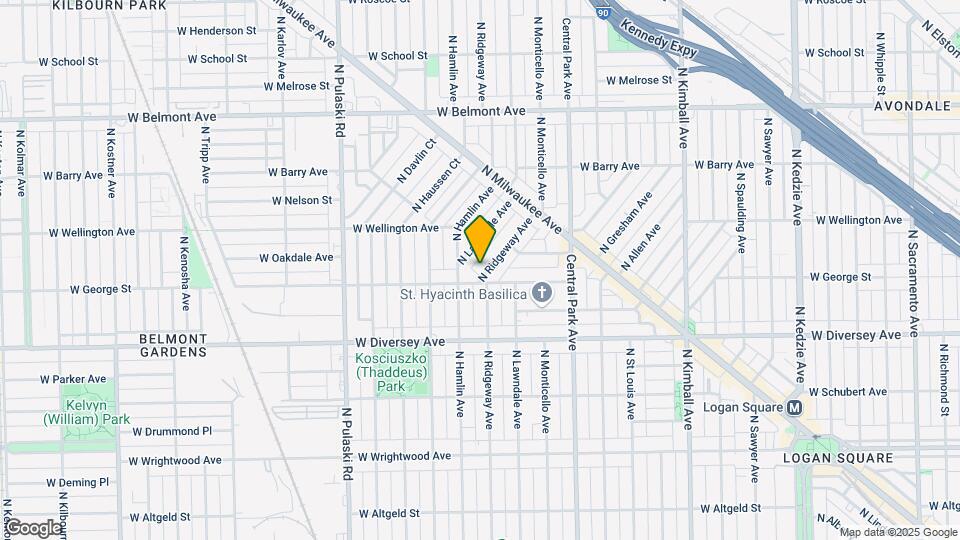 2912 N Ridgeway Ave Map and Location Details