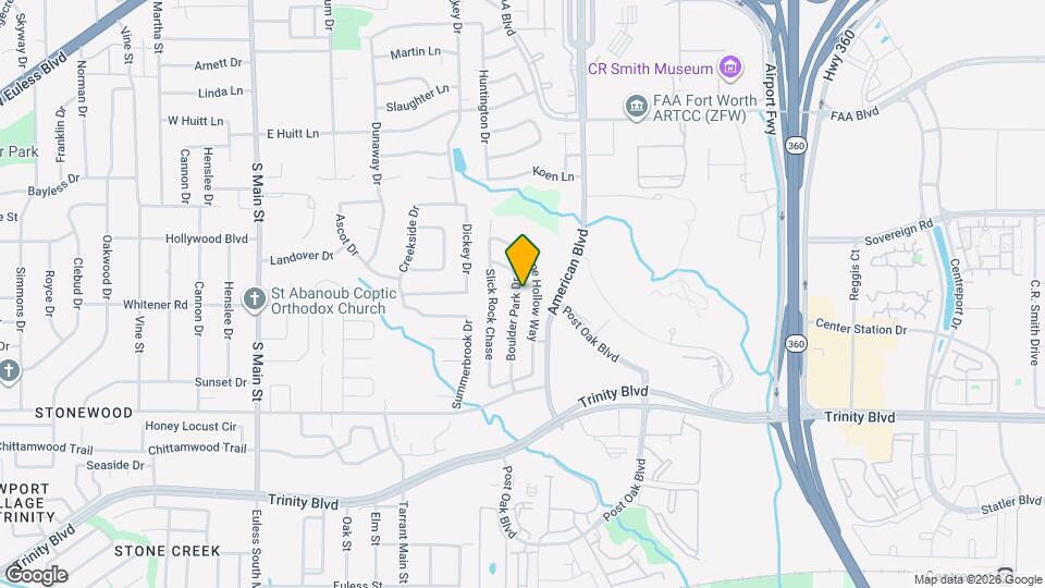 4216 Boulder Park Dr Map and Location Details