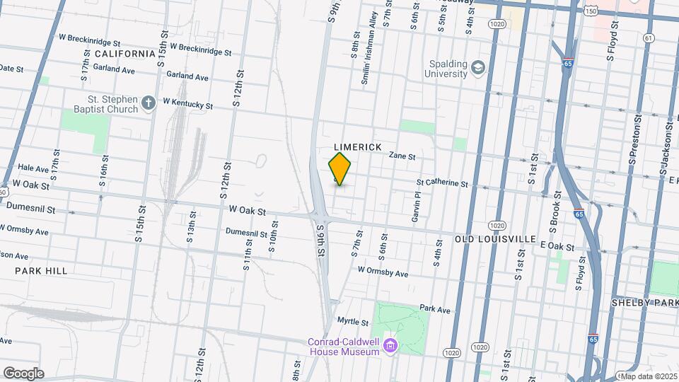 1125 S 8th St Mapa y Detalles de la Ubicación