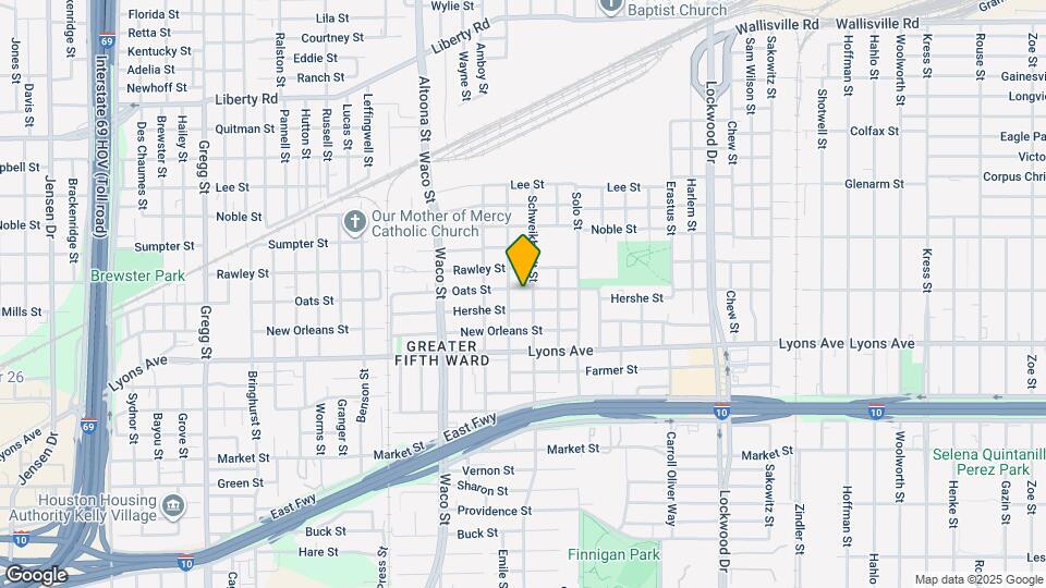 4612 Oats St Map and Location Details