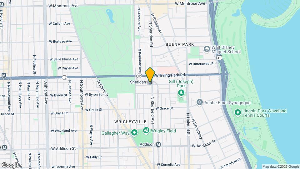 3930-3934 N Sheridan Rd Map and Location Details