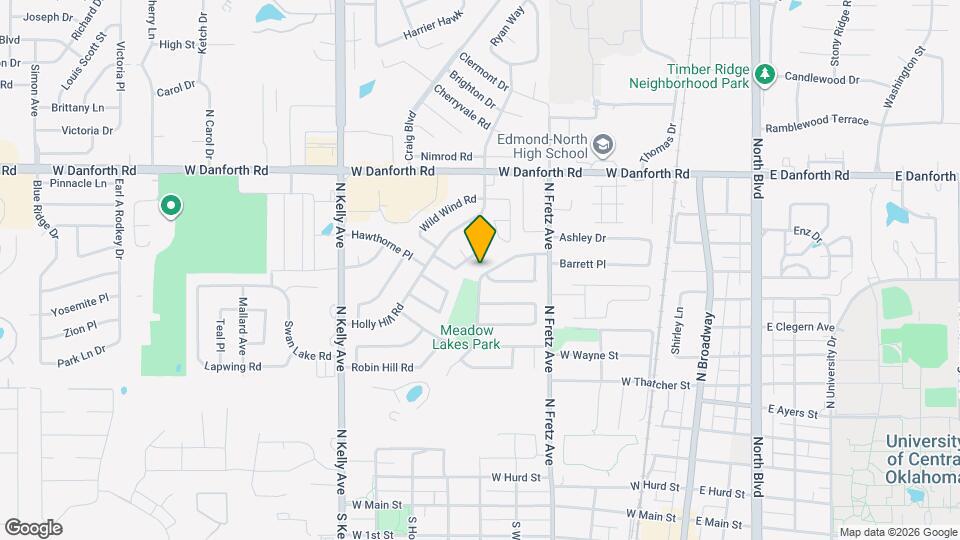 425 Meadow Lake Dr Map and Location Details