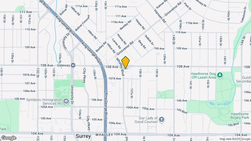 10788 Whalley Blvd Map and Location Details