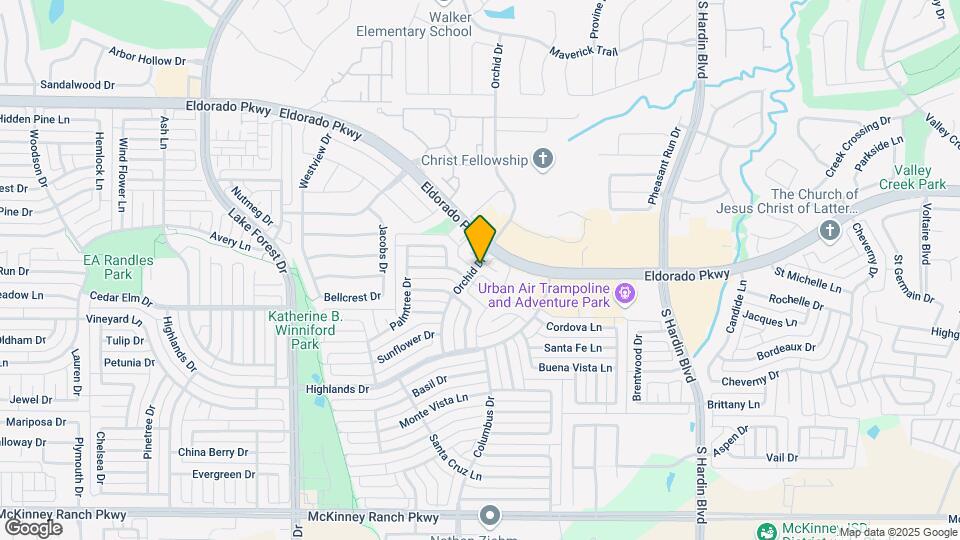 4121 Holly Dr Map and Location Details