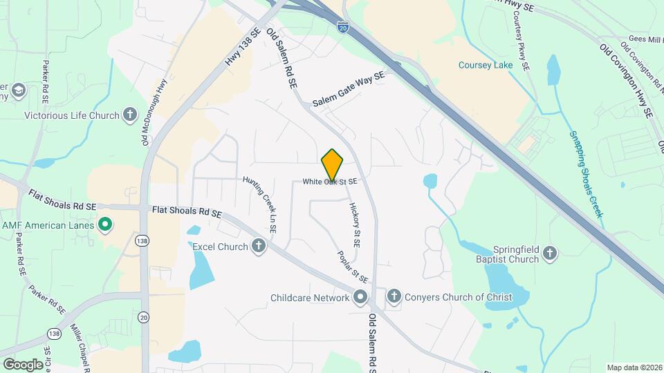 1369 White Oak St SE Map and Location Details