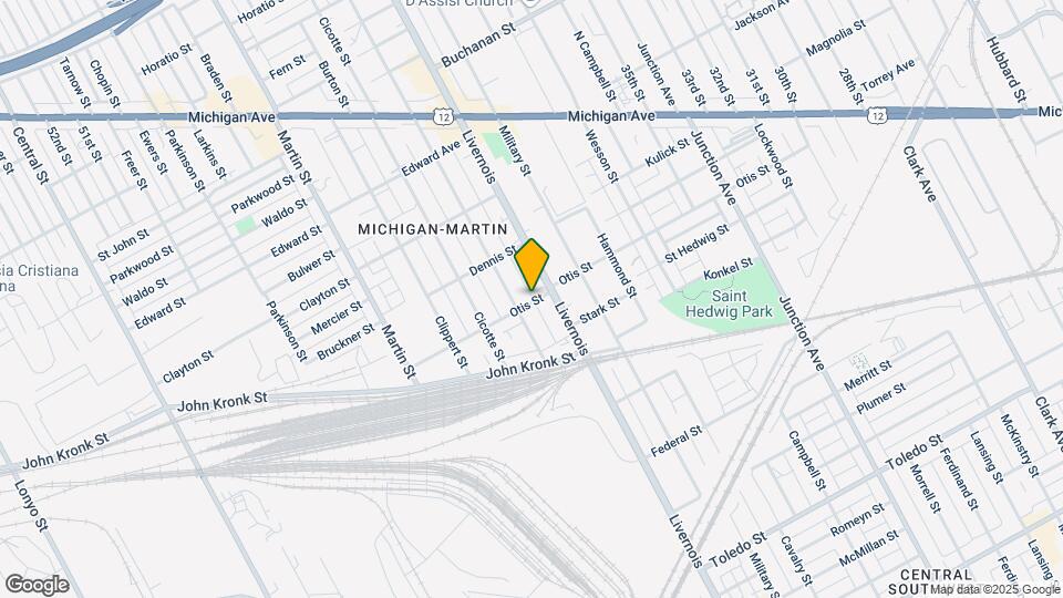 6338 Otis St Map and Location Details