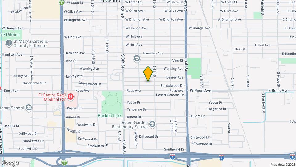 644 Sandalwood Dr, Unit Studio B Mapa y Detalles de la Ubicación