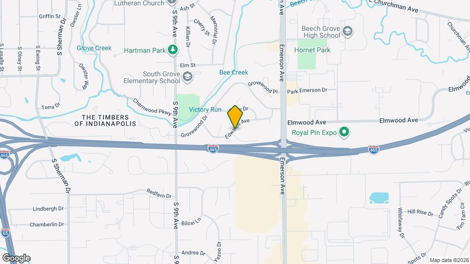 416 Ada Ln Mapa y Detalles de la Ubicación
