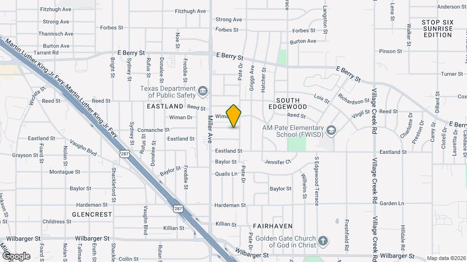 4236 Comanche St Map and Location Details