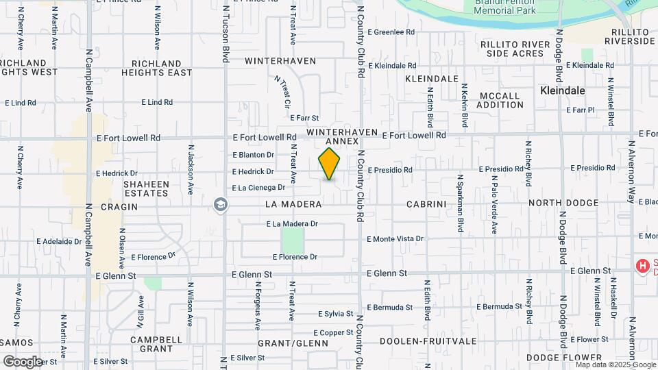 2912-2916 E Presidio Rd Map and Location Details