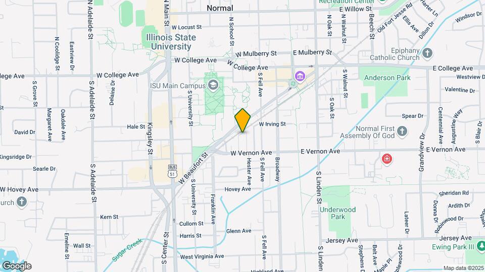 603 Hester Ave Map and Location Details