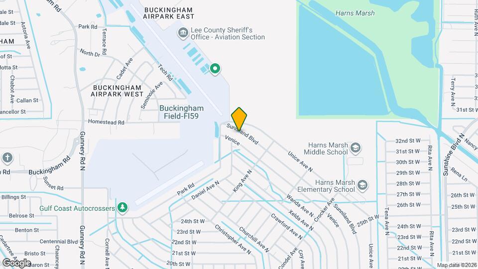 2633 Sunniland Blvd Map and Location Details