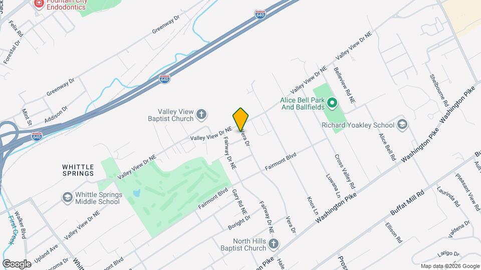 3701 Vera Dr Map and Location Details