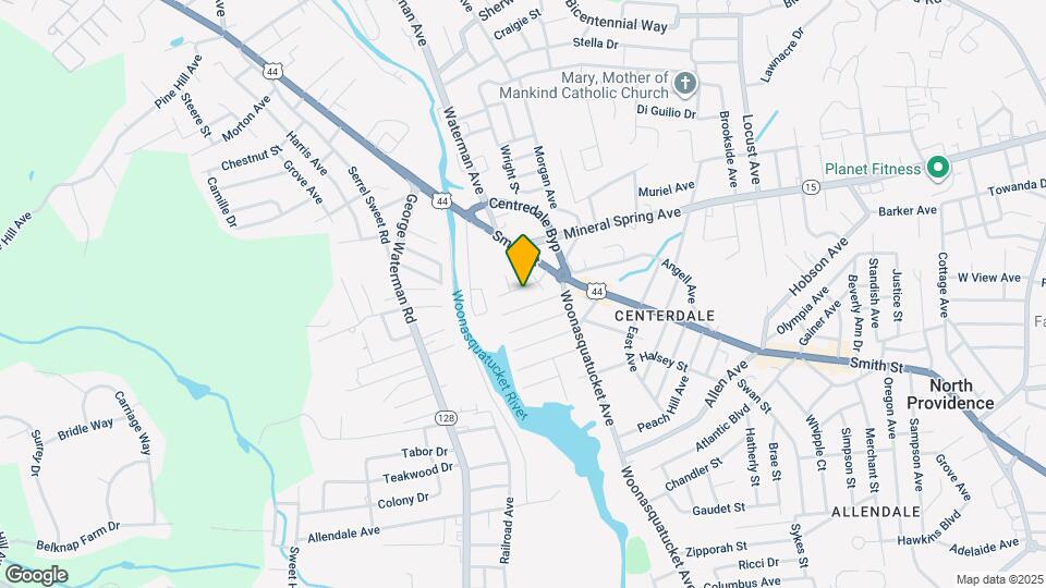 28 Steere Ave Map and Location Details