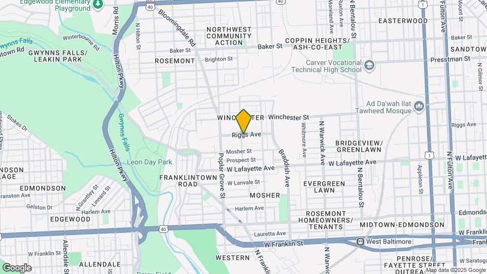 2757 Riggs Ave Map and Location Details