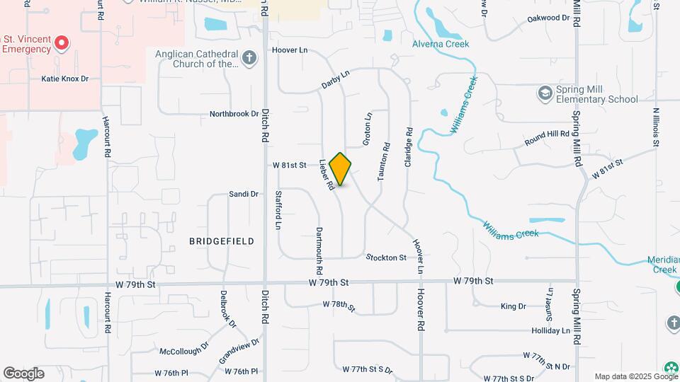 8061 Lieber Rd Map and Location Details