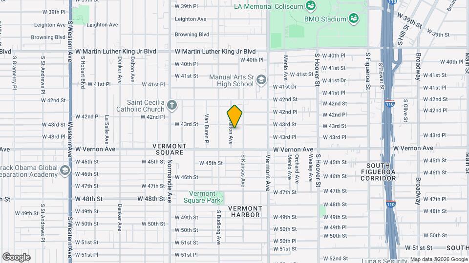 4312 Walton Ave Mapa y Detalles de la Ubicación
