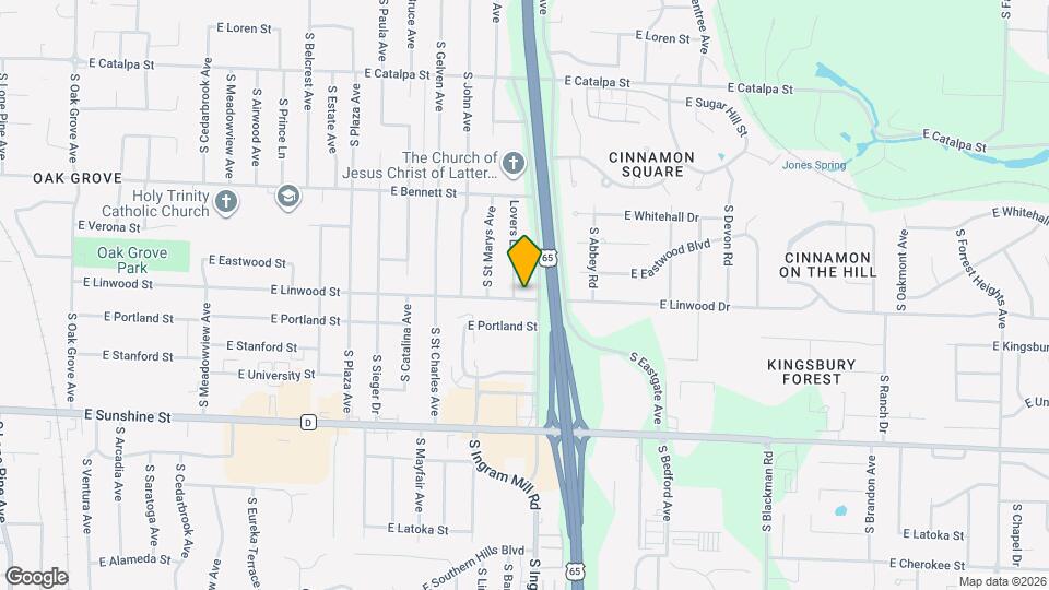 3339 E Linwood St Map and Location Details