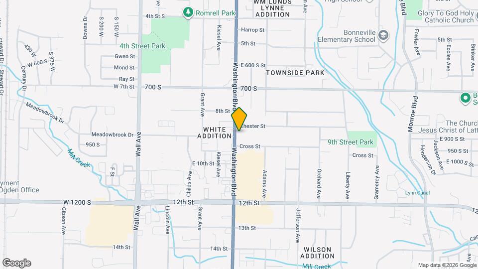 868 Washington Blvd Map and Location Details