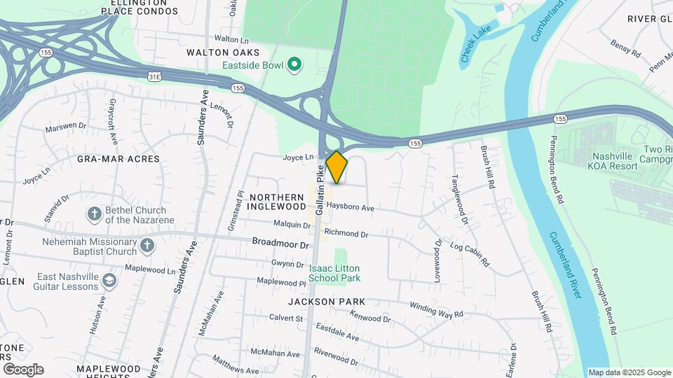 1110 Inglewood Dr Map and Location Details