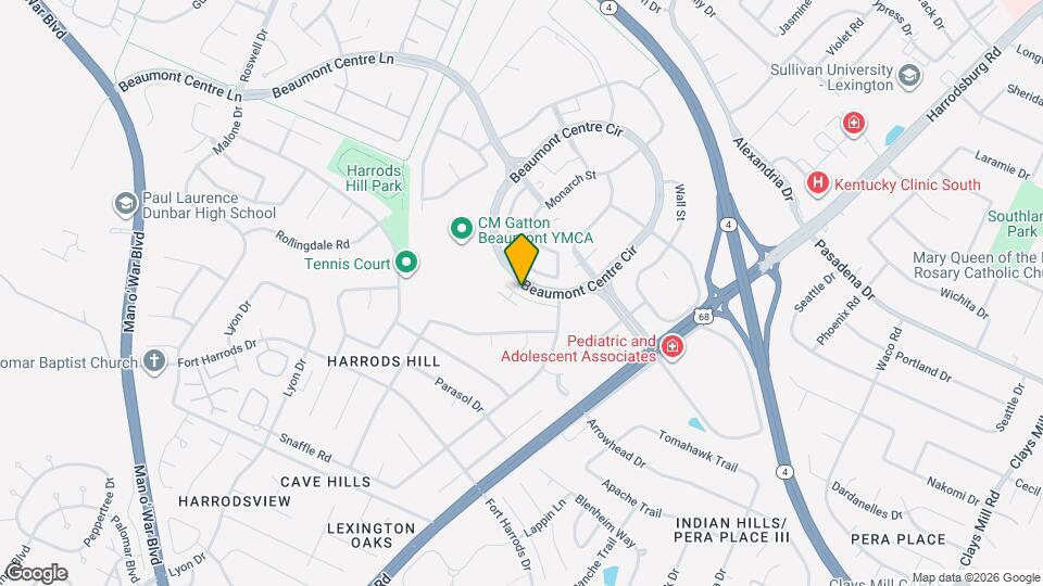 3303 Beaumont Centre Cir Map and Location Details