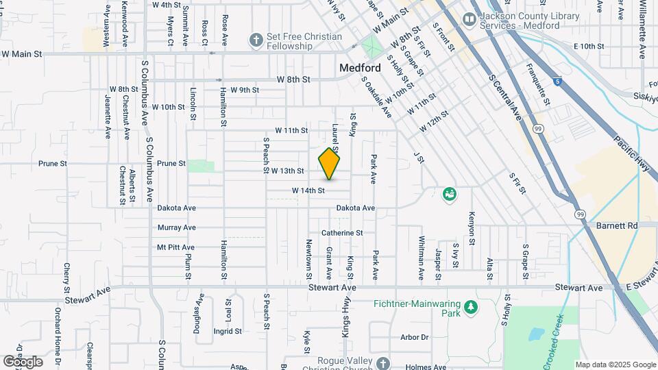 730 W 14th St Map and Location Details