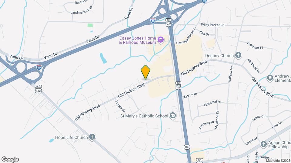 779 Old Hickory Blvd Mapa y Detalles de la Ubicación