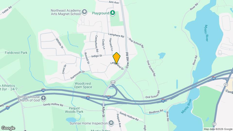 155 Ledgeland Dr Map and Location Details