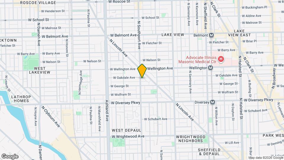 2917 N Southport Ave Map and Location Details