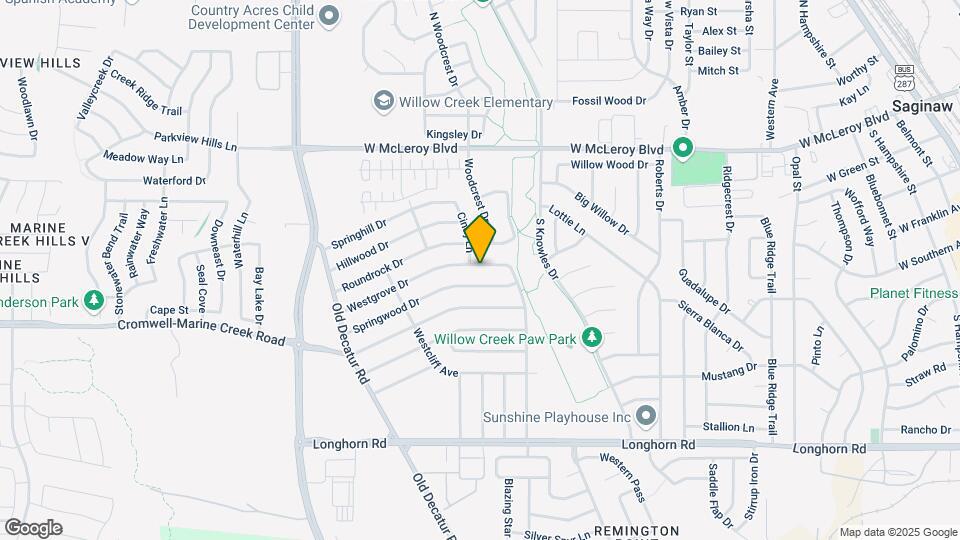1025 Westgrove Dr Map and Location Details
