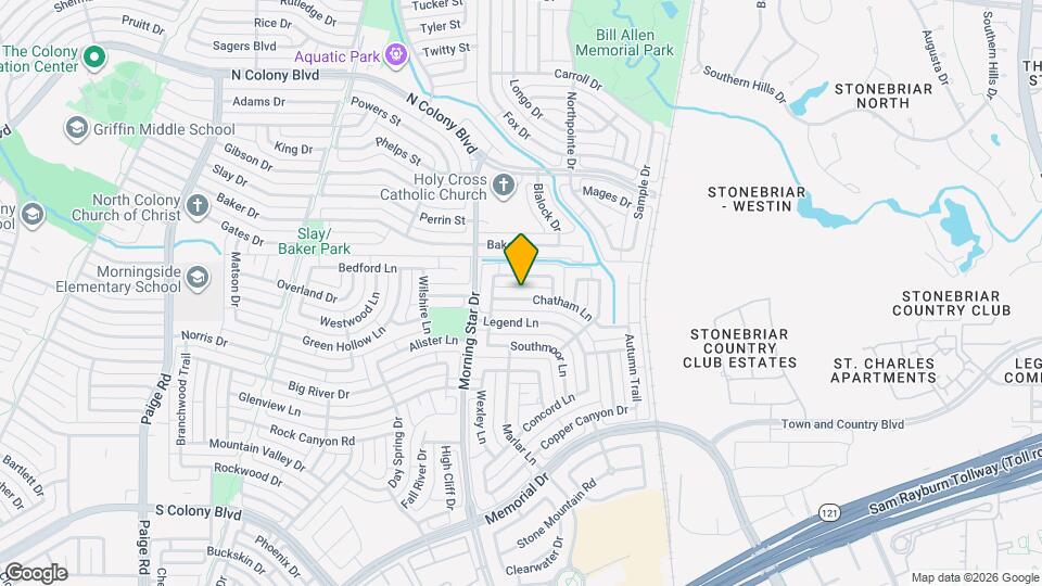 5820 Chatham Ln Map and Location Details
