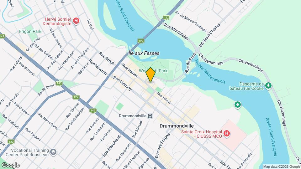 228 Hériot Rue Map and Location Details