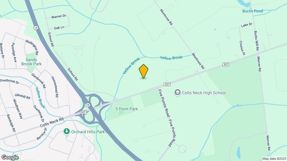 Livana Colts Neck Mapa y Detalles de la Ubicación