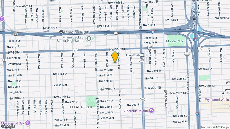 1431 NW 33rd St, Unit A5 Map and Location Details