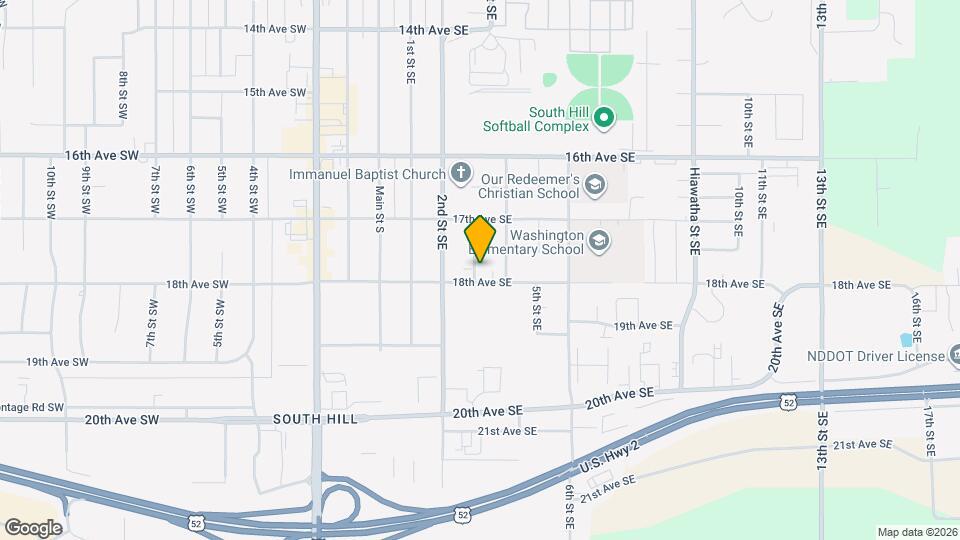 1735 3rd St SE Map and Location Details