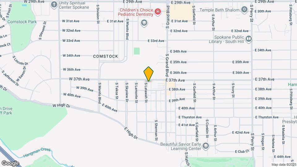 3711 S Latawah St Map and Location Details