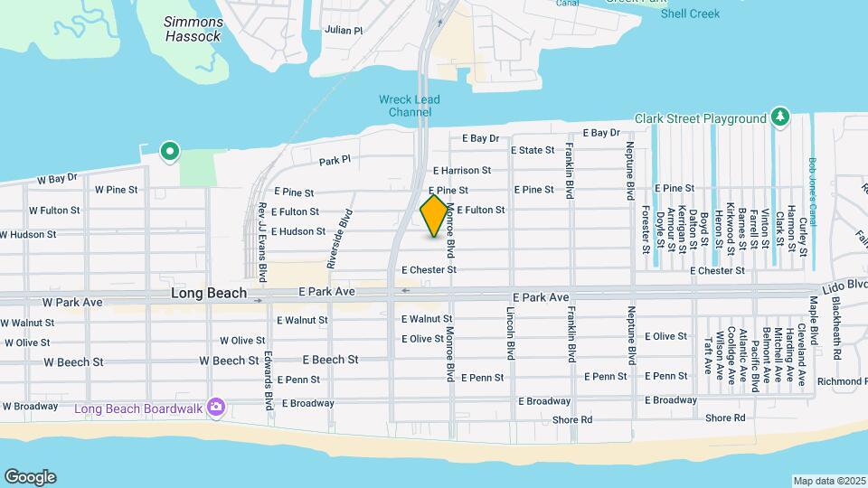 247 E Market St-Unit -UPPER Map and Location Details