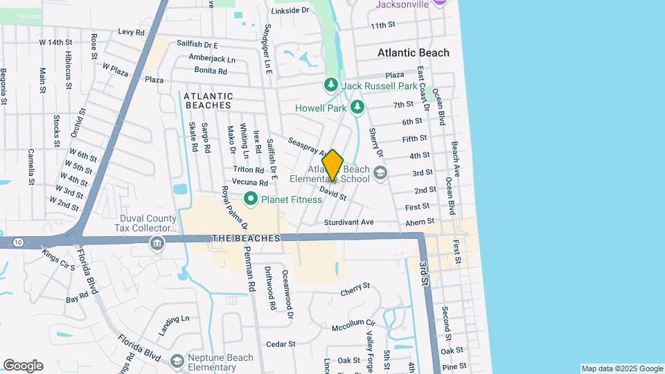 211 Magnolia St Map and Location Details