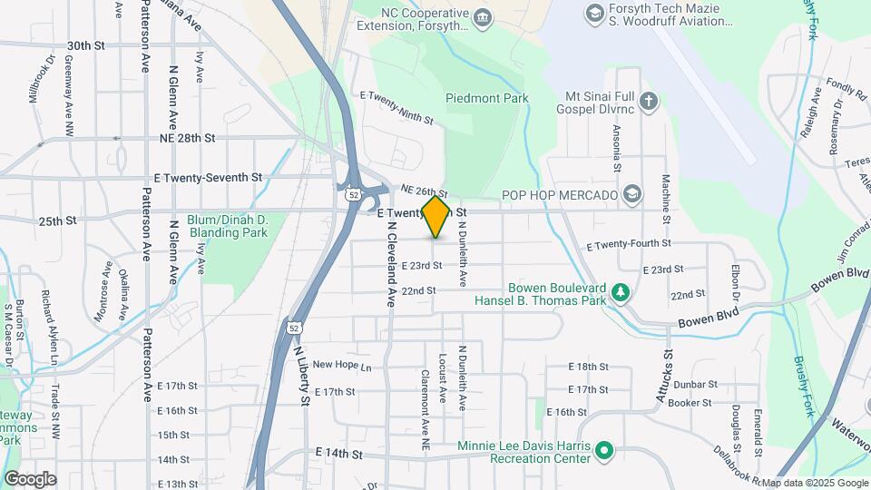 1400 24th St NE Map and Location Details