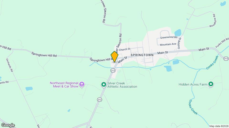 2902 Lower Saucon Rd Map and Location Details